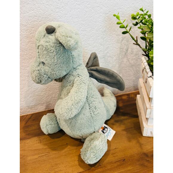 Jellycat Stuffed Animal Plush Toy, Bashful Dragon EUC - Picture 2 of 4